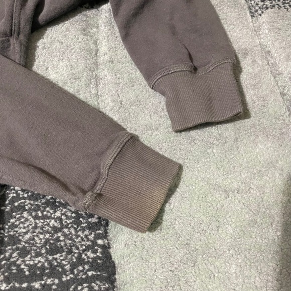 Punk Royal  Destroy Sweatshirt Men Small Brown Skull Helmet Puff Print Logo Goth - Picture 12 of 13